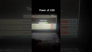 Power of css!!#contentcreator #engineering #css #website #digitalcreator #youtubeshorts #viral