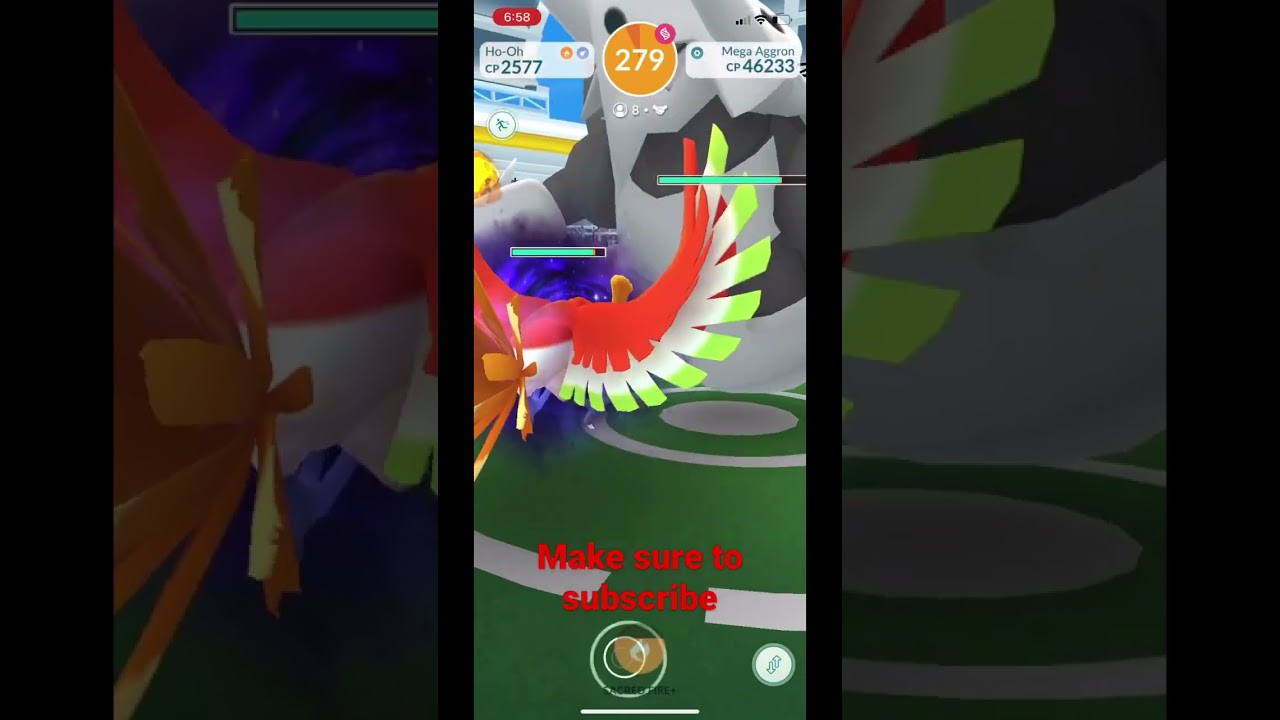 Mega aggron raid in Pokémon go 