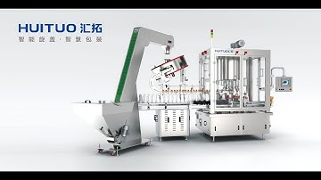 HUITUO supplies complete packing solution with filling and capping machine.