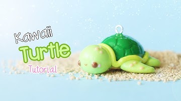 Kawaii Sea Turtle│Polymer Clay Tutorial