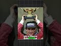 Senna's MP4/8: Historische Fahrt mit einem Champion! #shorts