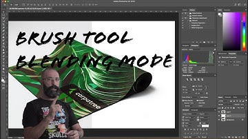 Brush Tool Blending Mode -Adobe Photoshop CC 2018