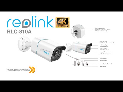 Reolink RLC-810A - la videosorveglianza in 4K