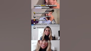 Ranking Best Job Interview Moments #shorts