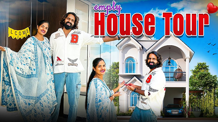 புது வீடு Empty House Tour | Gowti Sowbi Vlogs