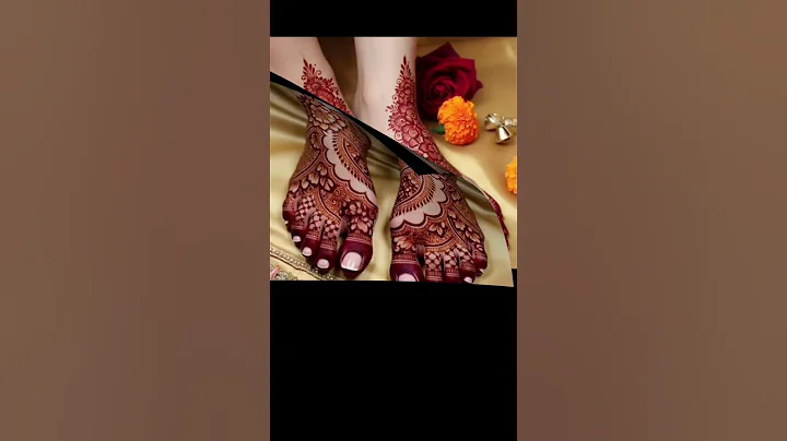 leg Mehndi designs #trending #mehndi #simple #henna #subscribe #mehnditation #shorts