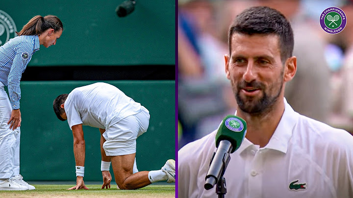 Is he okay after his fall? | Novak Djokovic | Quarter-finals On-court Interview | Wimbledon 2025