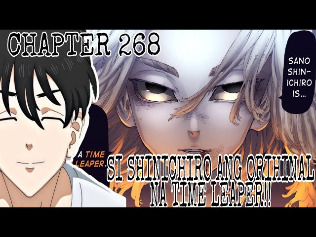 Tokyo Revengers Tagalog | SinSHINICHIRO Ang ORIHINAL na Time Leaper!!! |Chapter 268 Review class=