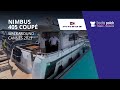 Rundgang Um Das Nimbus 405 Coupé Beim Cannes Yachting Festival 2023