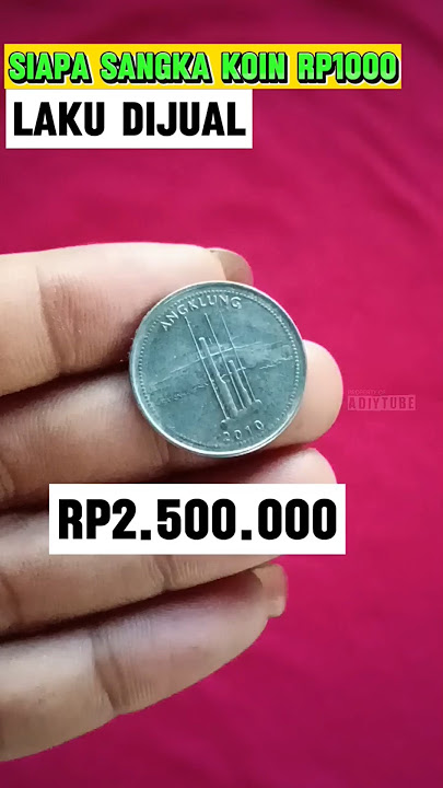 1000 angklung coin #numismatics #antique money #money