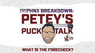 What is the forecheck in hockey? - Petey's Puck Talk