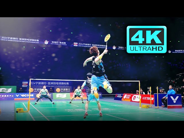 [4K50FPS] Liang Wei Keng / Wang Chang  Vs Goh Sze Fei / Nur Izzuddin | 2024 Asia Championships Final class=