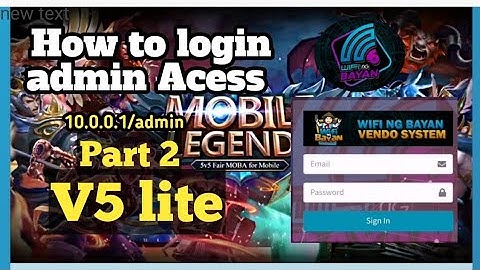 wifi ng bayan latest v.5 admin ng portal ito na