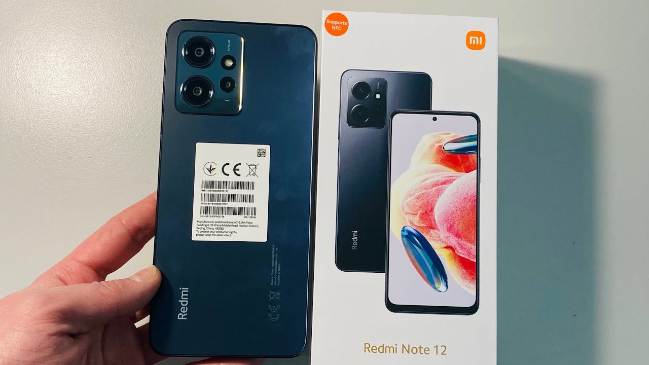  Xiaomi Redmi Note 12 4G LTE (128GB + 4GB) Global Unlocked 6.67  50MP Triple (ONLY T-Moble/Tello/Mint USA Market) + (w/ 33W Fast Dual  Charger Bundle) (Onyx Gray Global + 33W Car