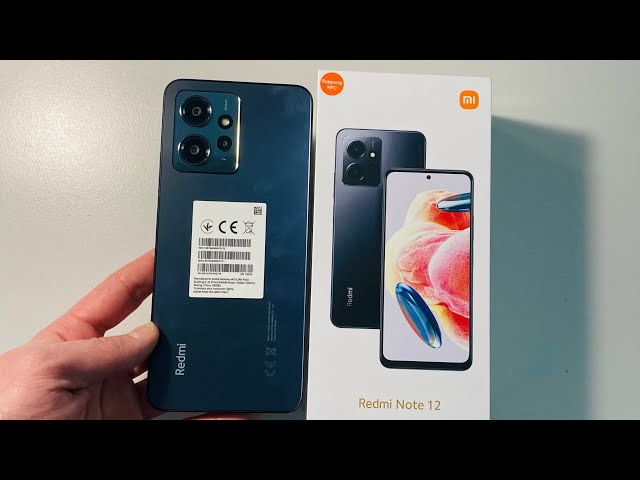 Unboxing Xiaomi Redmi Note 12 4G NFC Global Snapdragon 685 
