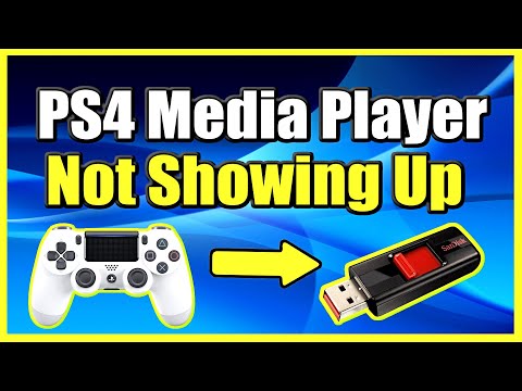 How to FIX PS4 Media Player Not Showing Files on USB Device (Best Method!)