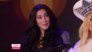 Lissa as Cher on The Talk