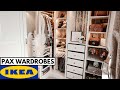 My Custom IKEA PAX Walk-In Wardrobe Tour / How To Plan + Save ££££s