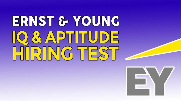EY SKILLS ASSESSMENT TEST | Speed Test Questions & Answers for JOBS at EY