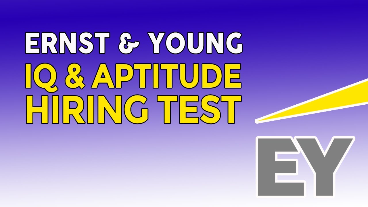 Aptitude Test Ernst And Young