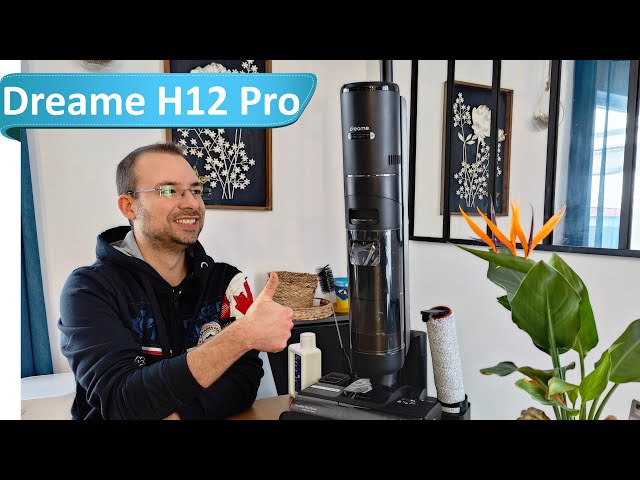 Dreame H12 : un aspirateur-balai laveur intelligent à l'aise avec