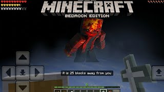 I FOUGHT THIS TERRIFYING BOSS😱... (Evil Hunter Mod Bedrock Edition)