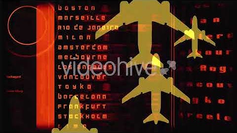 Airplane Data 06 | Motion Graphics - Envato elements