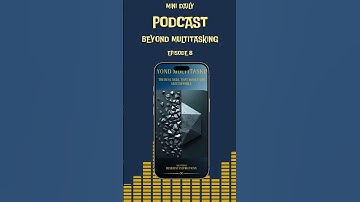 🧠 Deel 1 / De mythe van multitasken: waarom je hersenen zich niet kunnen concentreren #multitasking