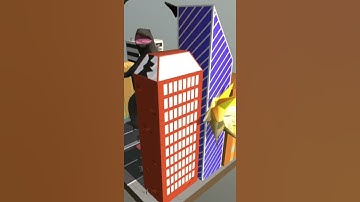 Godzilla attacks City #shorts