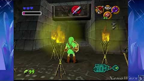 Ocarina of Time - Shadow Temple Fire Arrow Entry