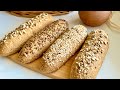 Rezept fr mehlfreies baguette das schnellste rezept aller zeiten ideal fr mini sandwiches