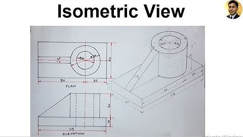 Isometric View | Problem 4 | Engineering Drawing