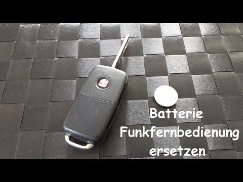 Seat Schlüssel Batterie wechseln – Tutorial am Seat Autoschlüssel