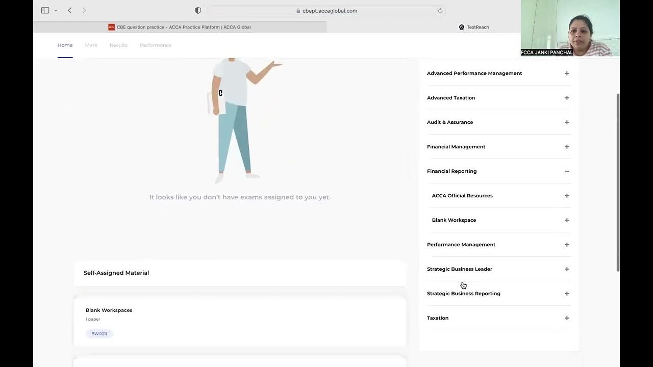 HOW TO USE THE ACCA CBE PRACTICE PLATFORM? YouTube