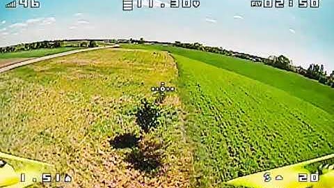 Happymodel Larva X FPV Racing through Gates