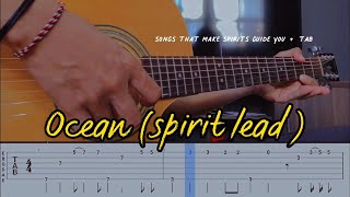 Ocean - Spirit Lead Fingerstyle Guitar Tutorial Tab + Chord Resimi