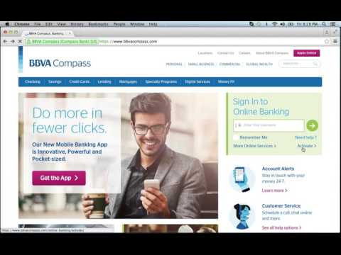 Compass Bank Online Banking Login Instructions