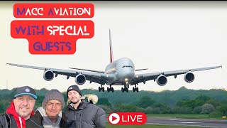 🔴Manchester Airport LIVE🔴with special guests Matt Smith @AirlinersLive & Chris @maccaviationsim