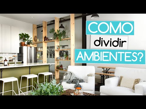 Vídeo: Idéias de divisor de parede para plantas de casa - Como dividir uma sala com plantas