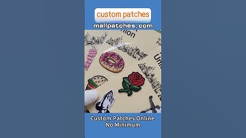 create embroidered patches