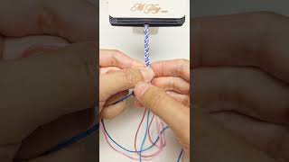 Macrame Basics 37: 5 Strings Knot Tutorial #shortstutorial #macrameknot #knottingtutorial #diy