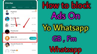 remove ads from GB WhatsApp, Yo whatsapp, FM WhatsApp tamil | asai yt screenshot 5