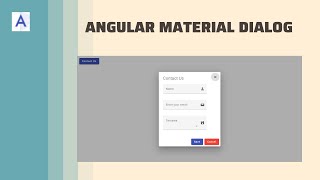 How to create Dialog using Angular Material ? screenshot 3