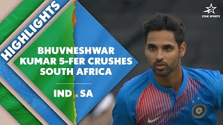 Shikhar Dhawan Masterclass, Bhuvneshwar Kumar Magic Dominated South Africa in 2018