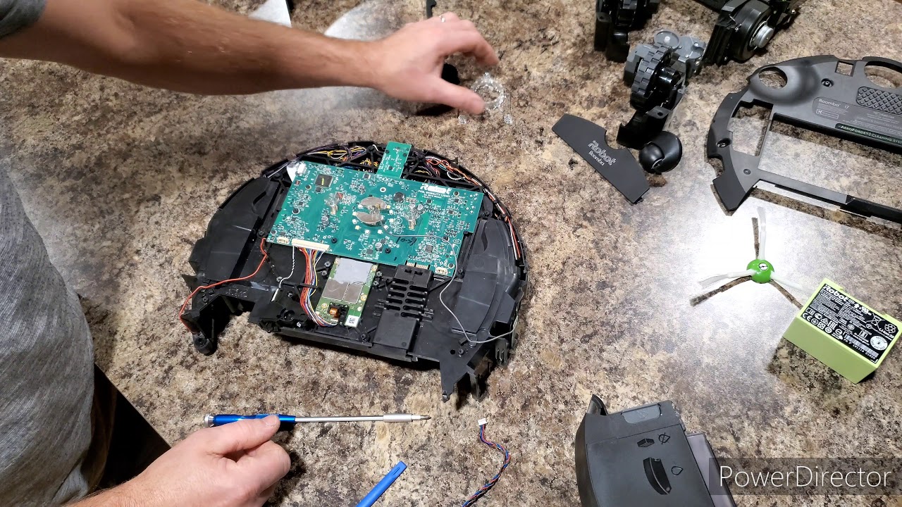 How to Disassemble the iRobot Roomba i-Series models 