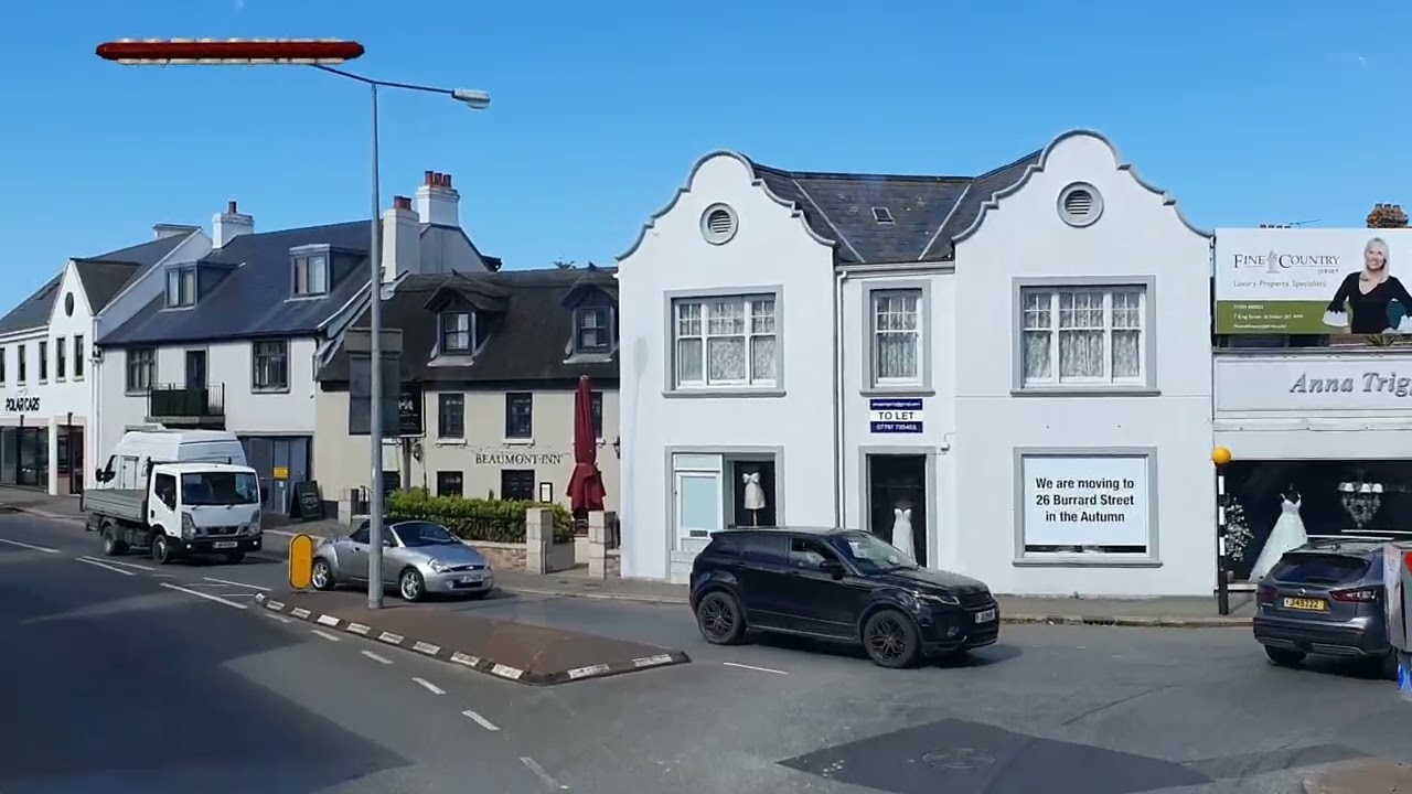 BUS RIDE:  Liberation Station to Jersey Airport. LOVE JERSEY!