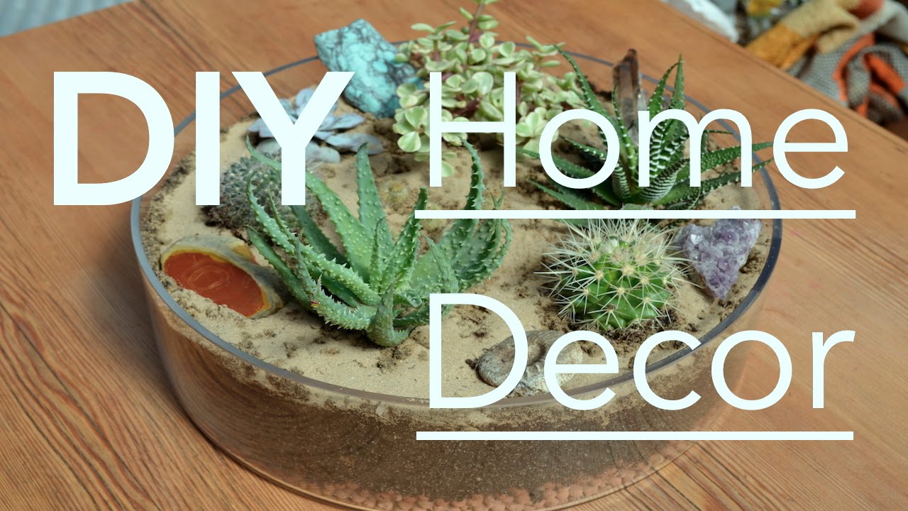 DIY ♢ Home Decor │ Sukkulenten und Kakteen