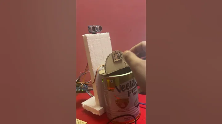 Boom Smart Dustbin #shorts #robotics #arduino