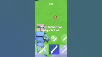 fortnite bot in 1v1 lol🙄