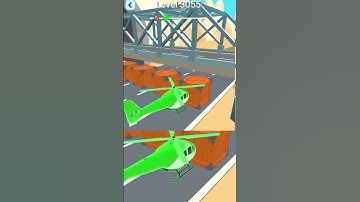 Shape-Shifting 2 GAMEPLAY Level No -3055 Walkthrough - New Update Car Racing #Shorts #ShapeShifting